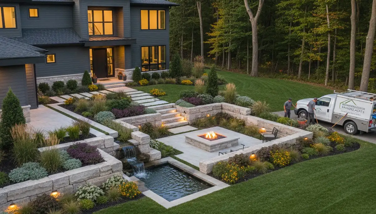 Landscaping services in Highland Park, IL for residential and commercial outdoor maintenance