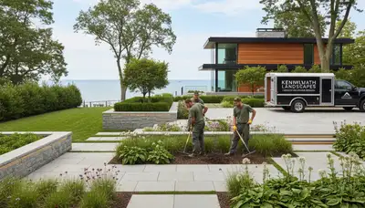 Landscaping services in Highland Park, IL for residential yard maintenance and outdoor care