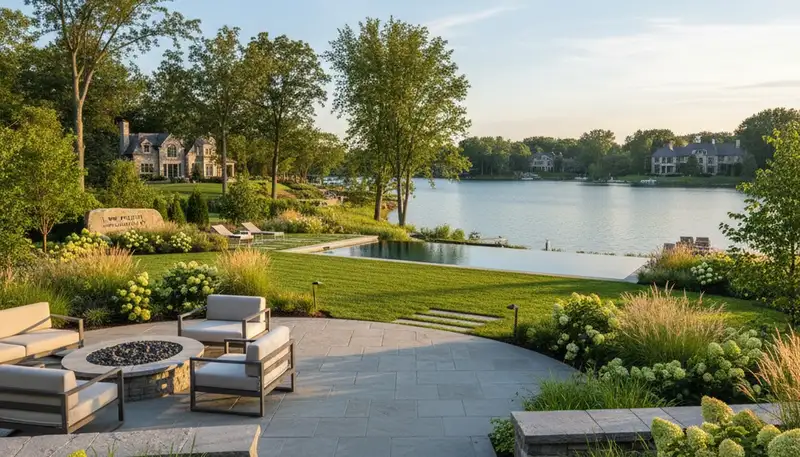 Landscaping services in Highland Park, IL for residential yards and outdoor property maintenance