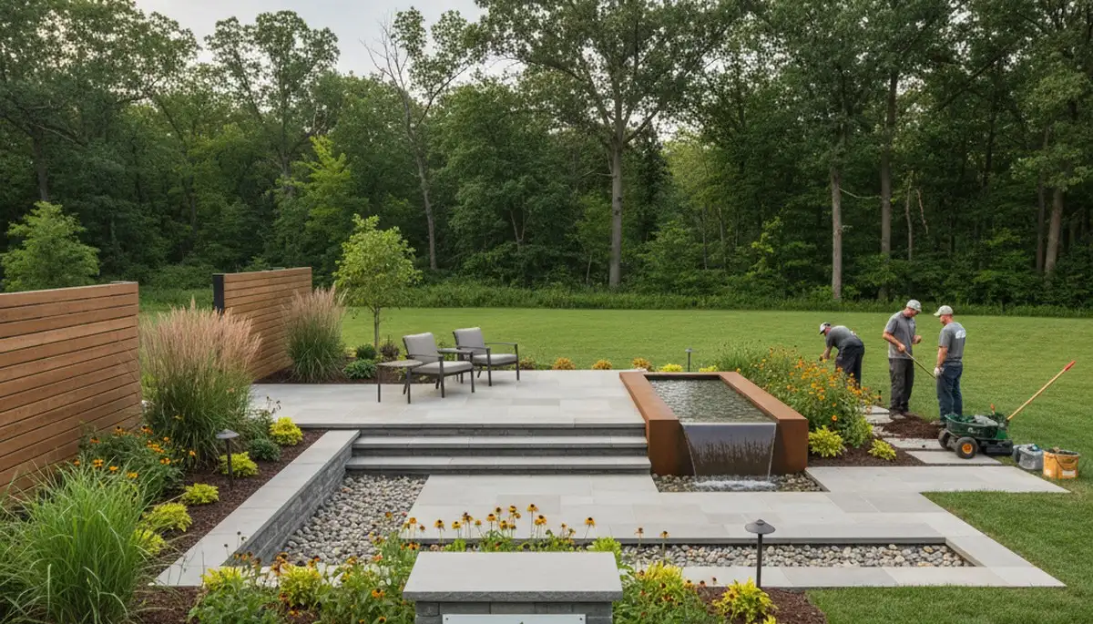 Landscaping services in Highland Park, IL for residential yards and outdoor property maintenance
