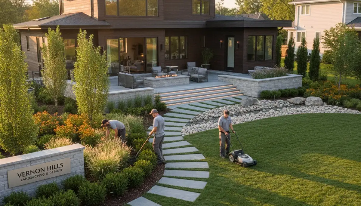 Landscaping service in Highland Park, IL for residential and commercial outdoor care