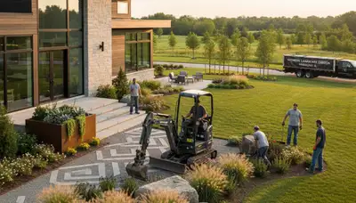 Landscaping services in Highland Park, IL for residential and commercial properties