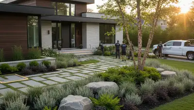 Landscaping service in Highland Park, IL for lawn care, design, and property maintenance