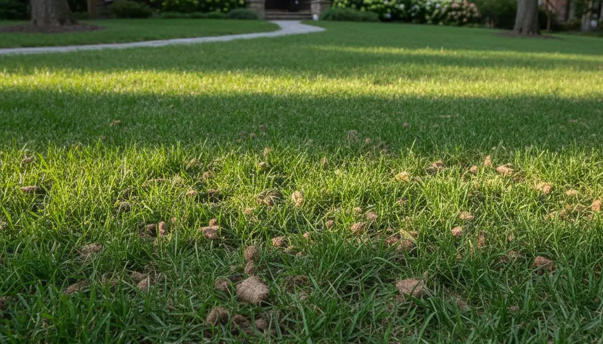 Post-aeration lawn recovery with greener, denser turf in Highland Park, IL by Chop Chop Landscaping