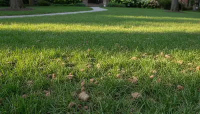 Post-aeration lawn recovery with greener, denser turf in Highland Park, IL by Chop Chop Landscaping